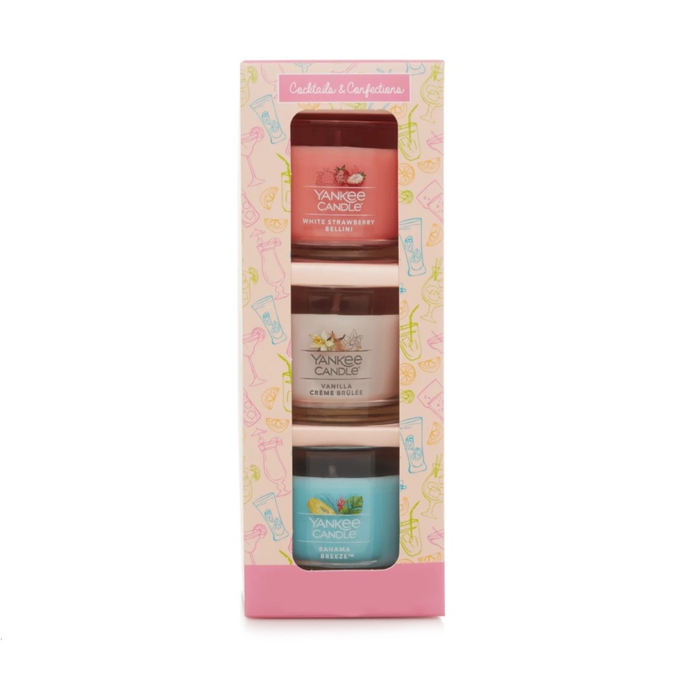 NWT Yankee Candle Minis Cocktails and Confections Gift Set